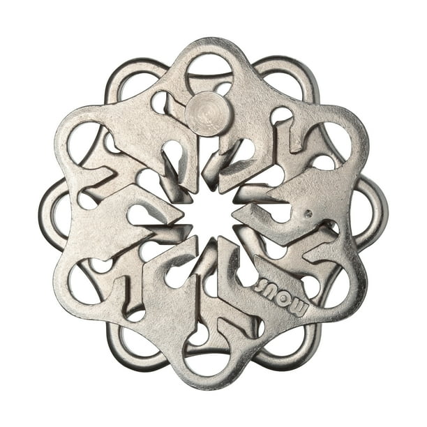 Box Hanayama Level 2 Cast Metal Brain Teaser Puzzle Box Hanayama Level 2 Cast Metal Brain Teaser Puzzle
